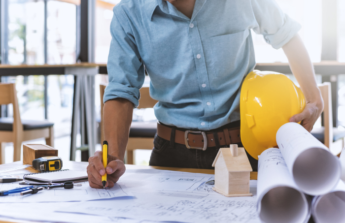 מדידות פנים - תמונת רקע - פלס מדידות